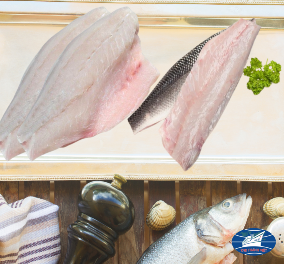 Cá chẽm fillet ( cá vược ) 1kg size 300/500g
